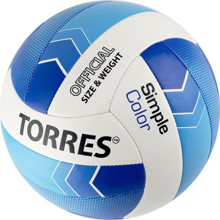 Купить Мяч волейбольный Torres Simple Color любительский р.5 в Чулыме 